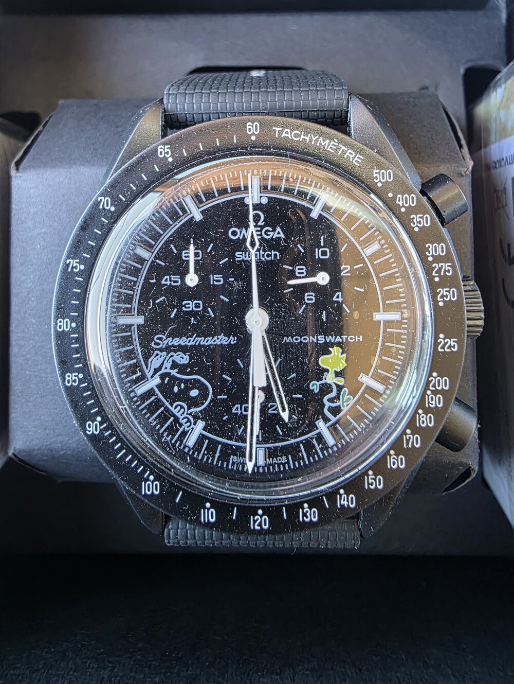 Omega x Swatch MoonSwatch Mission to the Moonphase "New Moon" (Reference: SO33B7 - Picture 2 of 8